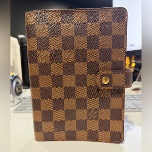 Louis Vuitton Agenda MM Personal Size Damien Ebene